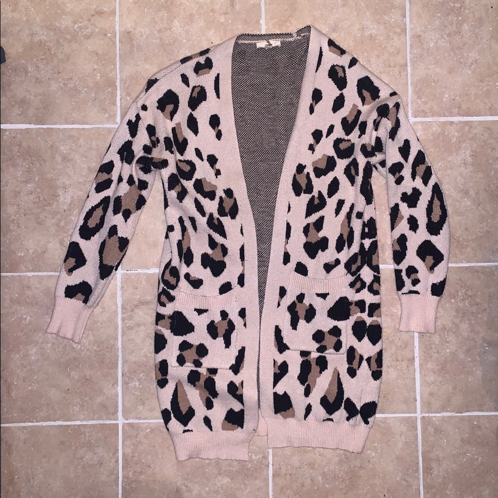 Entro Leopard Cardigan